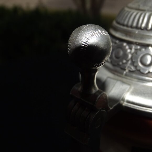 Norman Rockwell The Baseball Dugout Stein Saturday Evening Post - Picture 12 of 14